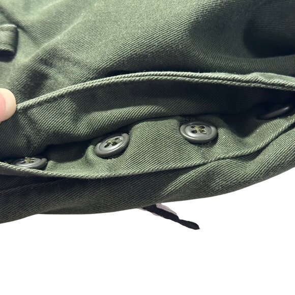 Vintage Polo Jeans Co. Ralph Lauren Green Cotton Womens SZ 8 Button Fly Shorts - Picture 7 of 10